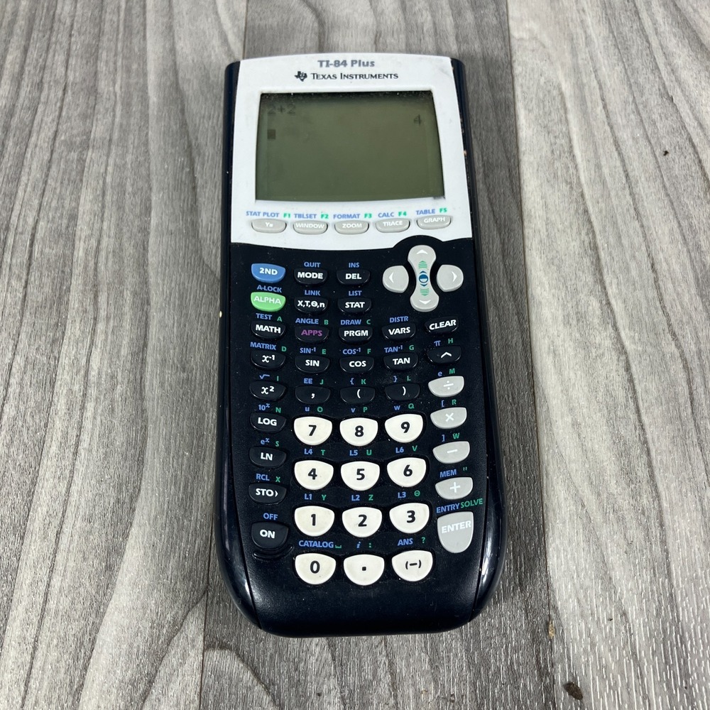 Texas Instruments‎ TI-84 Plus Silver Edition Graphing Calculator Tested